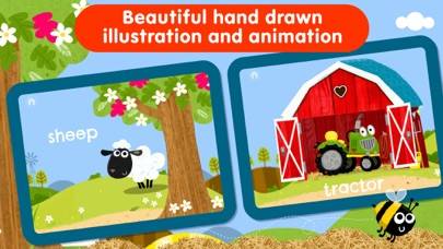 Peek a Boo Farm Animals Sounds game screenshot