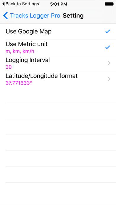 Tracks Logger Pro App screenshot #3