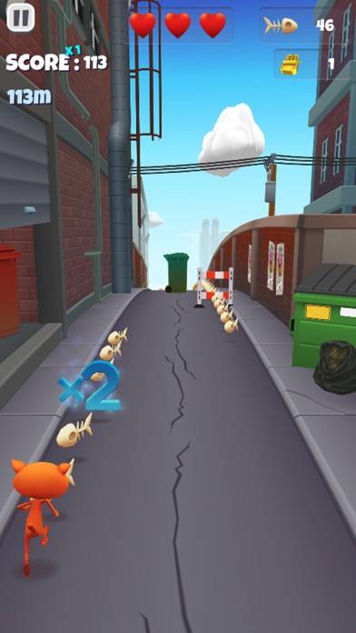 Cat Mario Run Captura de pantalla de la aplicación #2