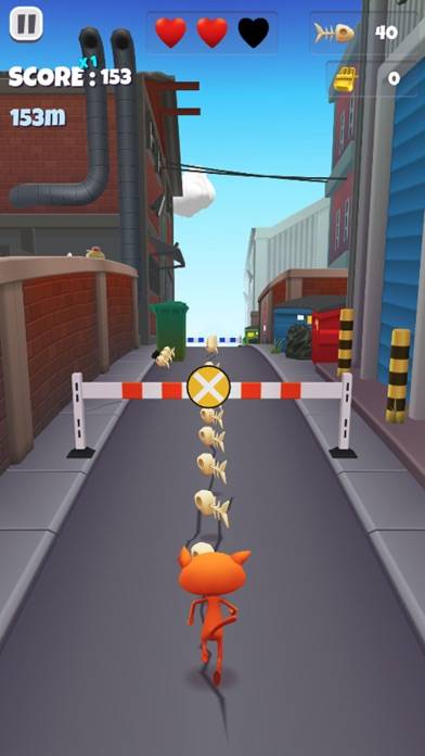 Cat Mario Run Captura de pantalla de la aplicación #4