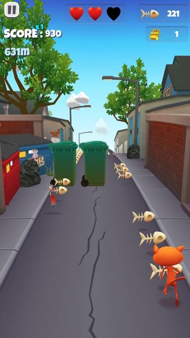 Cat Mario Run Captura de pantalla de la aplicación #6