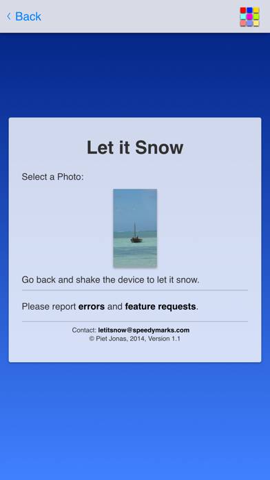 Let it Snow App screenshot #4