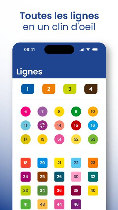 Horaires TAM Montpellier capture d'écran