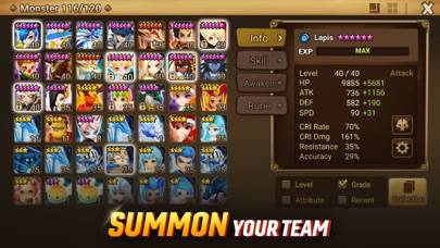 Summoners War Capture d'écran de l'application #3