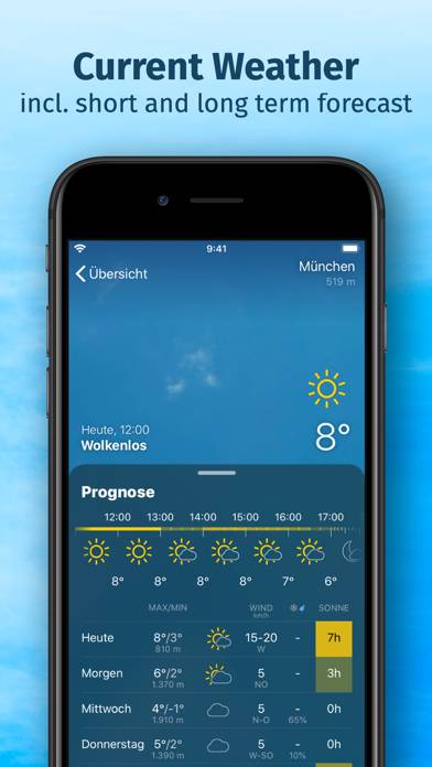 Bergfex: weather & rain radar Schermata dell'app #5