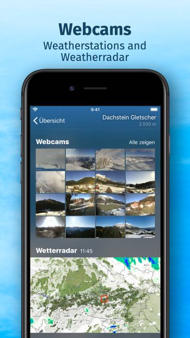 Bergfex: weather & rain radar Captura de pantalla de la aplicación #6