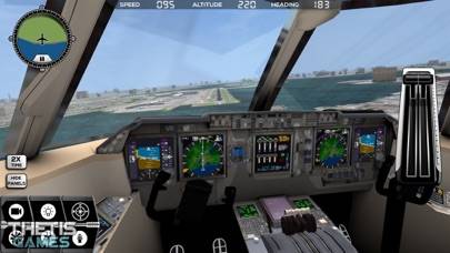 Flight Simulator FlyWings 2014 HD ekran görüntüsü