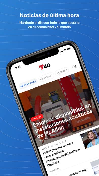 Telemundo 40: McAllen y Texas App screenshot #1