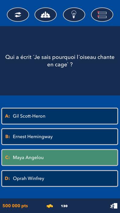 Quiz Culture Générale Français Capture d'écran de l'application #2