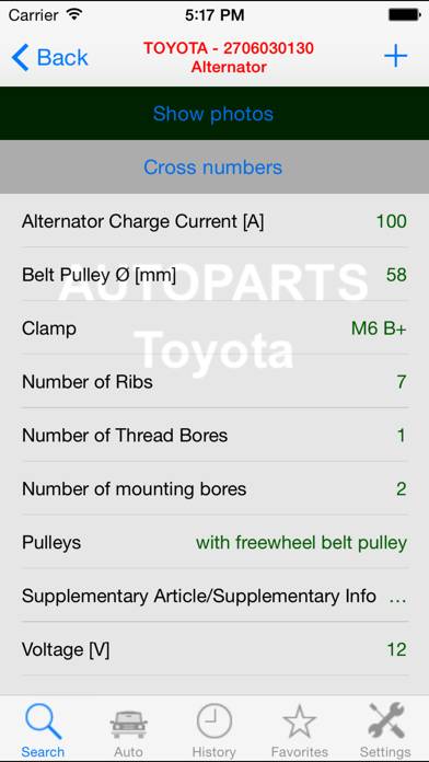 Autoparts for Toyota Schermata dell'app #4