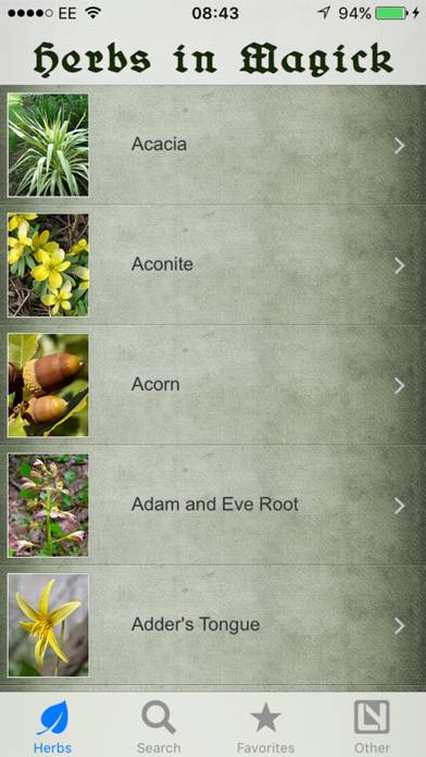 Herbs in Magick App screenshot #2