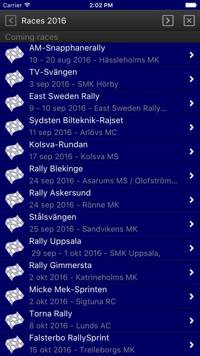 Resultatservice App-Screenshot #2