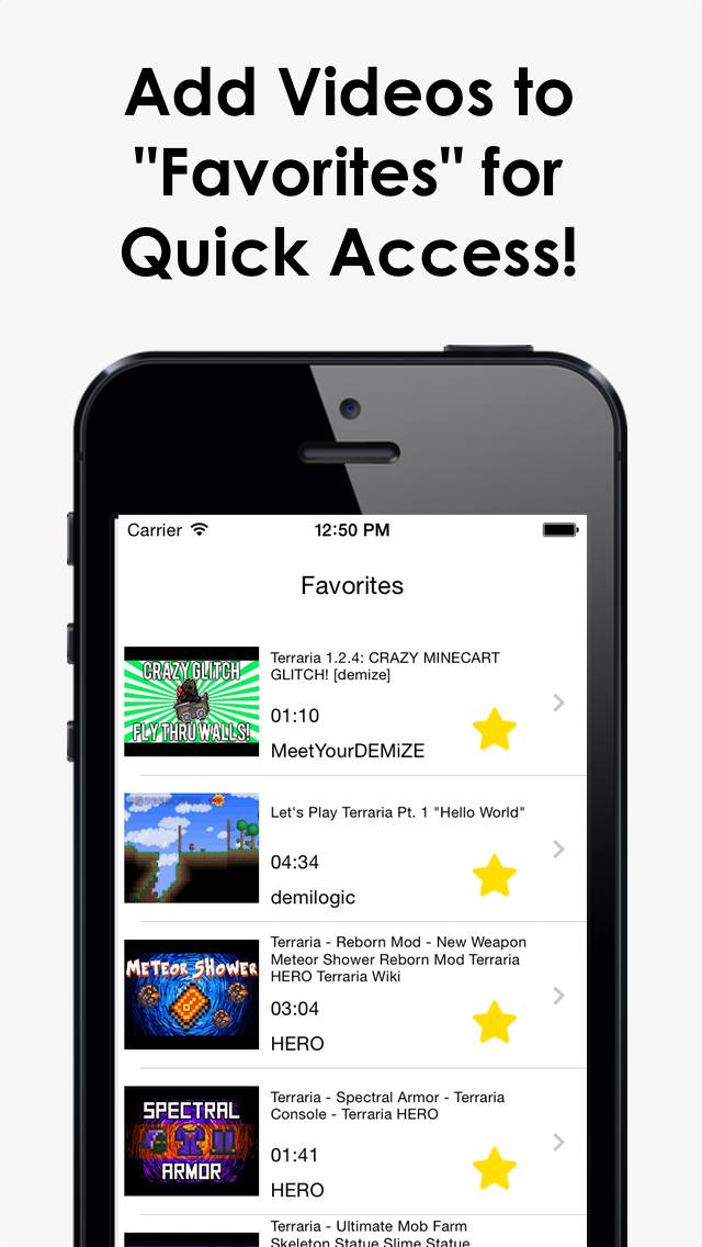 Video Guides for Terraria plus Cheats App skärmdump #2