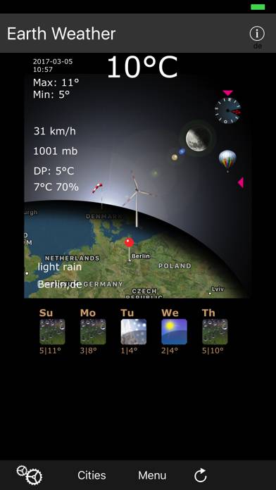 Earth-Weather App-Screenshot #1