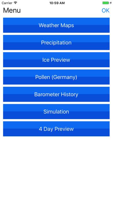 Earth-Weather App skärmdump