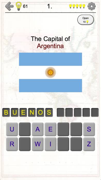 American Countries and Caribbean: Flags, Maps Quiz Schermata dell'app #2