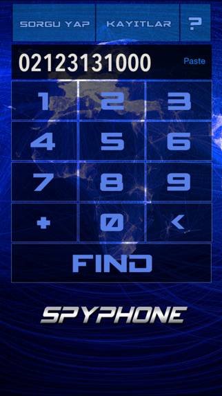 SpyPhone3 App screenshot #1