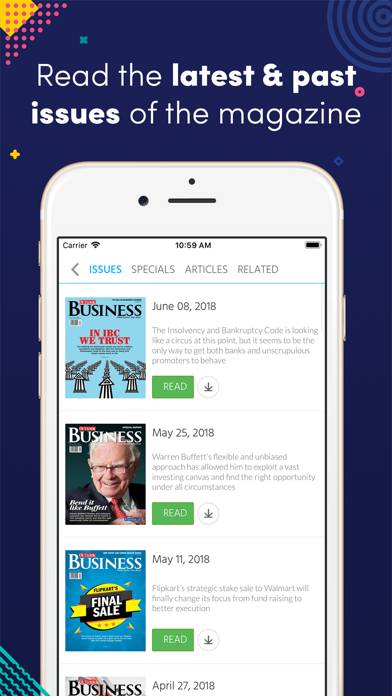 Outlook Money Magazine App screenshot #1