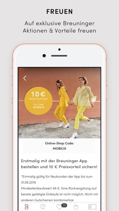 Breuninger | Mode & Shopping App-Screenshot