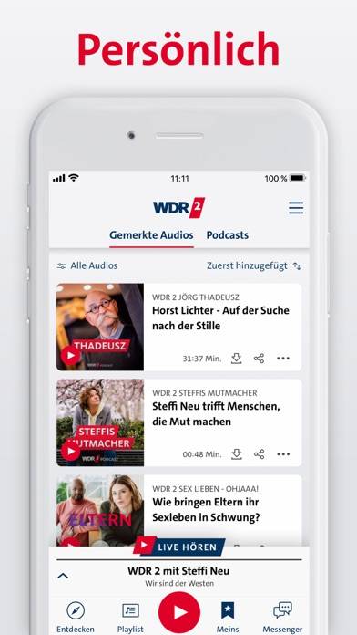 WDR 2 App-Screenshot #6