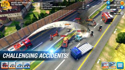 EMERGENCY HQ: firefighter game Schermata dell'app #1