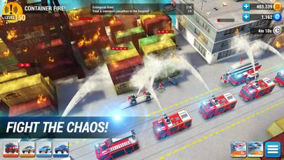 EMERGENCY HQ: firefighter game Uygulama ekran görüntüsü #2