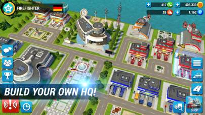 EMERGENCY HQ: firefighter game Uygulama ekran görüntüsü #4