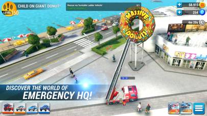 EMERGENCY HQ: firefighter game App skärmdump #5