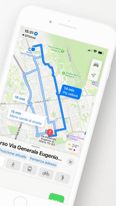GPS Aste Schermata dell'app #2