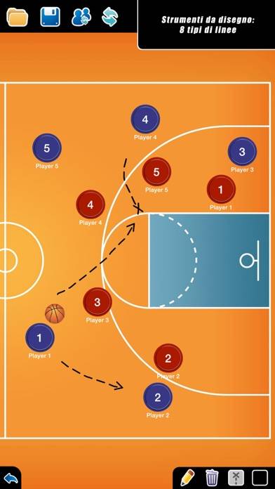 Coach Tactic Board: Basket plus plus App screenshot #3