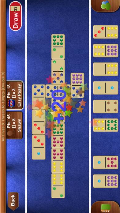 Super Dominoes game screenshot