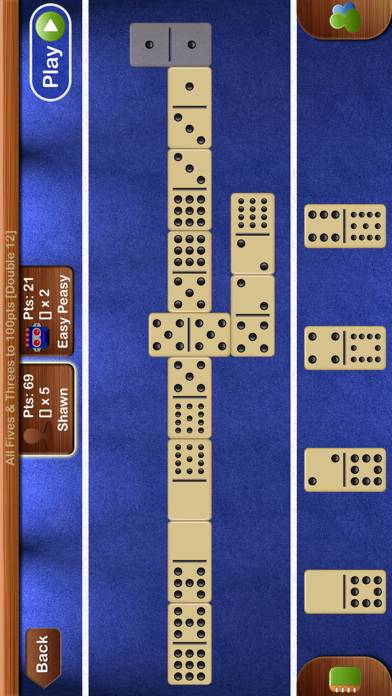 Super Dominoes game screenshot