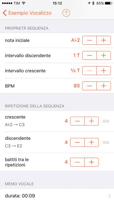 Vocalize it! Schermata dell'app #4