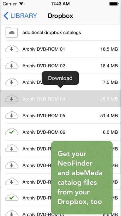 NeoFinder Captura de pantalla de la aplicación #5