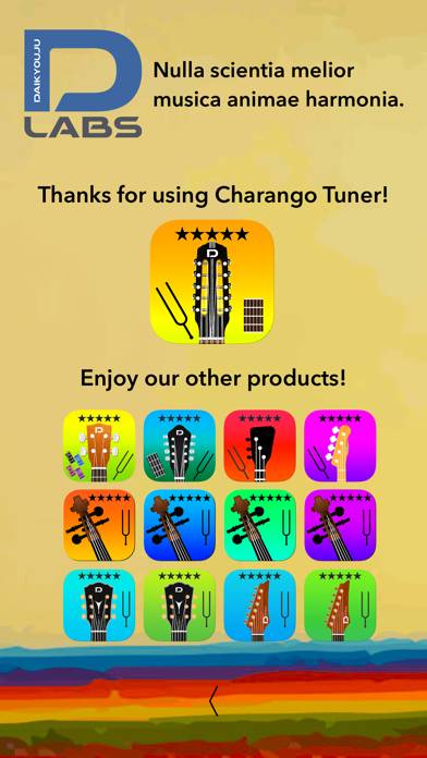 Charango Tuner Pro Captura de pantalla de la aplicación #5
