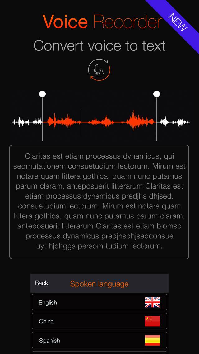 Grabadora voz: grabación audio Captura de pantalla de la aplicación #3