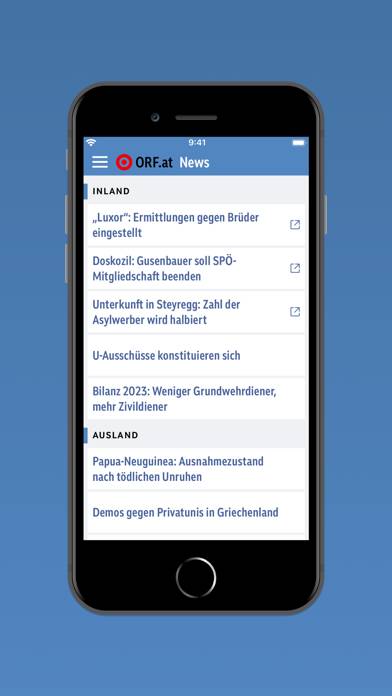 ORF.at News App-Screenshot #4