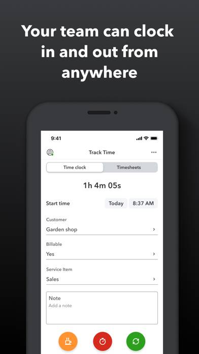 QuickBooks Workforce App screenshot