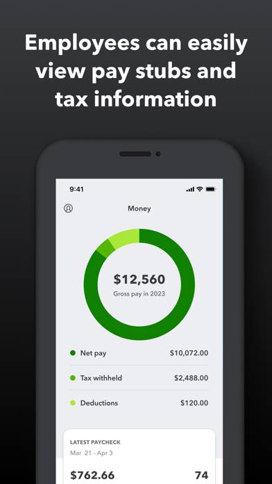 QuickBooks Workforce App screenshot