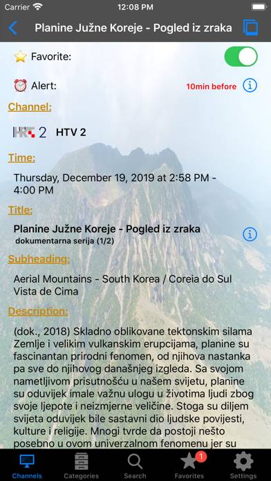 Croatian TV plus App screenshot #3