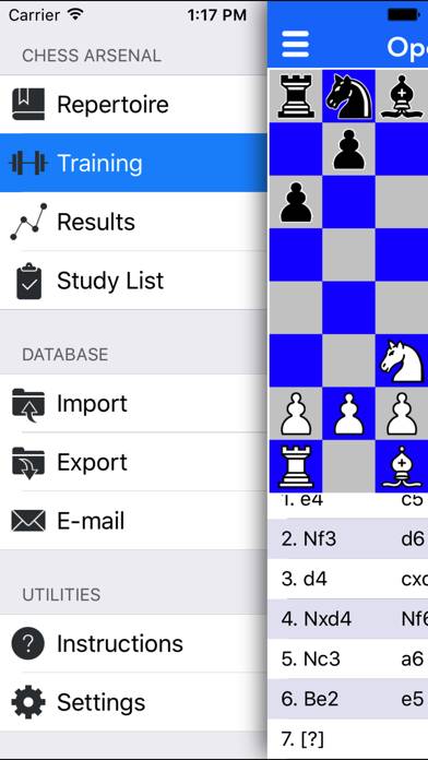Chess Arsenal Captura de pantalla de la aplicación #2
