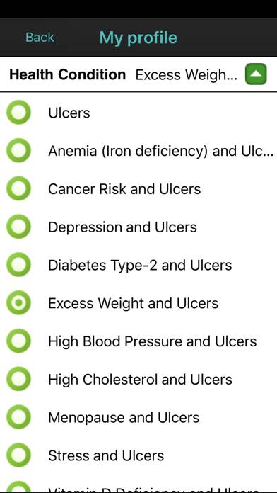 Ulcers (Peptic Ulcer) App screenshot #2
