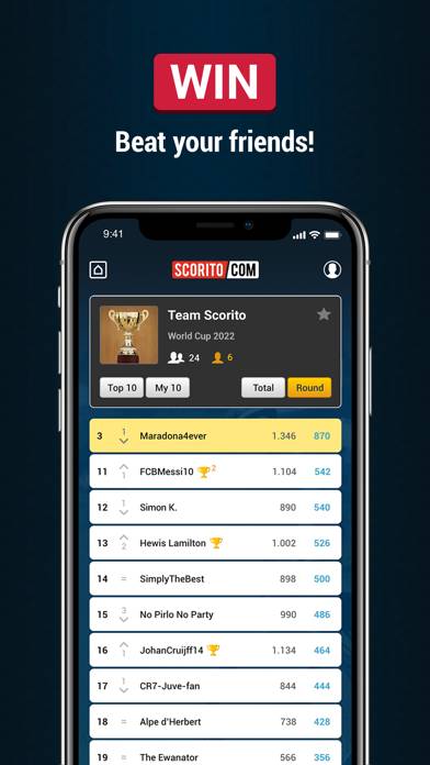 Scorito.com App-Screenshot #3