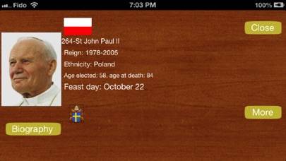 Popes Encyclopedia App screenshot #3