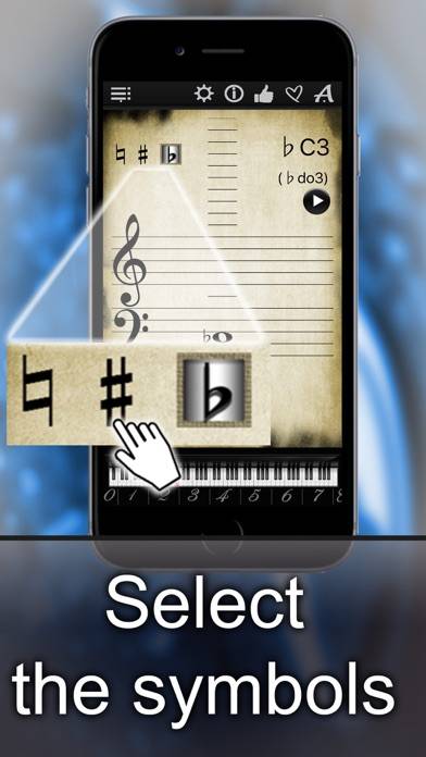 Piano Notes Finder LR App screenshot #4