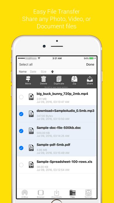 AirBlue Sharing 10 Captura de pantalla de la aplicación #2