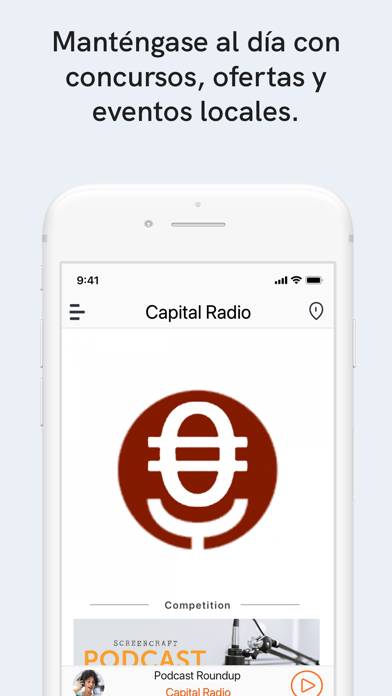 Capital Radio Captura de pantalla de la aplicación #3