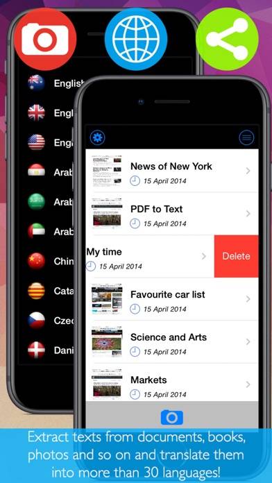 Text Extractor plusTranslator Pro App screenshot