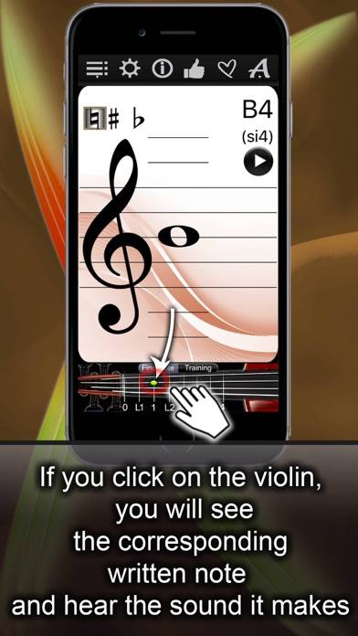 Violin Notes Finder App skärmdump #2