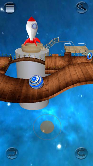 Ball Travel 3D Retro App screenshot #3